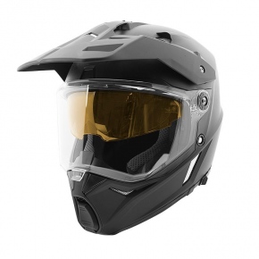 Casque Joe Rocket Noir Mat Visière Double