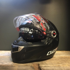CASQUE LS2 FF396 NOIR MAT TRES PETIT 