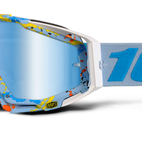 Lunette Hiver Racecraft Blanc Bleu