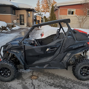toit plastique rigide Can-am Maverick trail
