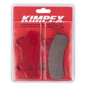 PLAQ FREIN BRP KEVLAR/CARBON Avant/Gauche