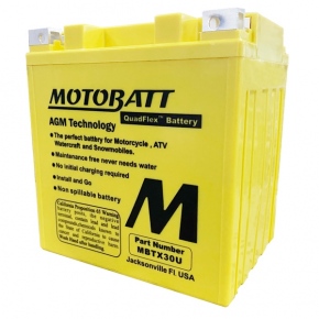 MBTX30U BATTERIE QUADFLEX MOTOBATT