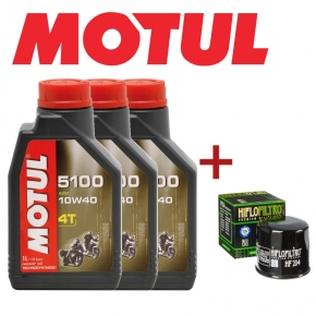 Ensemble de changement d huile Motul 10W40