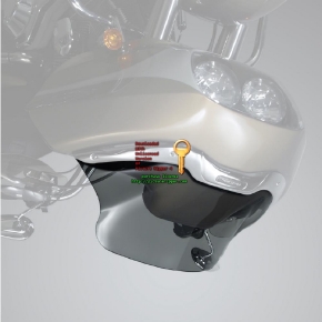 NationalCycle Pare-brise aéroacoustique VStream