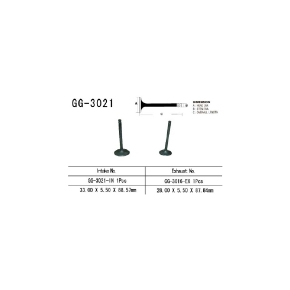 Vesrah Ensemble de valve pour moteur