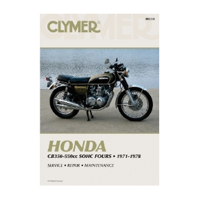 Clymer Manuel du Honda CB350-550cc Fours 71-78