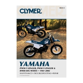 Clymer Manuel du Yamaha PW50 and PW80 Y-Zinger and BW80 Big Wheel 81-02