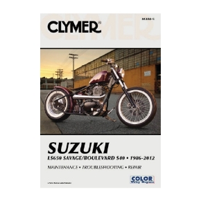 Clymer Manuel du Suzuki LS650 Savage Boulevard S40 86-12