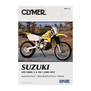 Clymer Manuel du Suzuki DR-Z400E, S & SM Manual 00-12