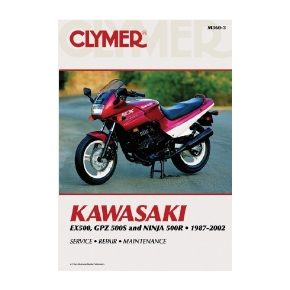 Clymer Manuel du Kawasaki EX500, GPZ 500S and Ninja 500R 87-02