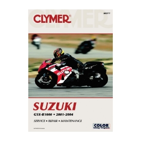 Clymer Manuel du Suzuki GSX-R1000 01-04