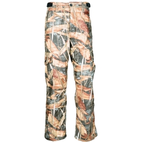 Action Pantalon Cargo en polyester brossé