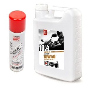 Ipone Huile 10.4 + Nettoyant 