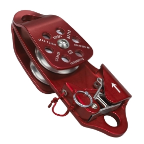 PortableWinch Poulie autobloquante double à côté oscillant