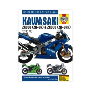 Haynes Manuel du Kawasaki ZX-6R