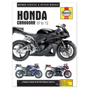Haynes Manuel du Honda CBR600RR