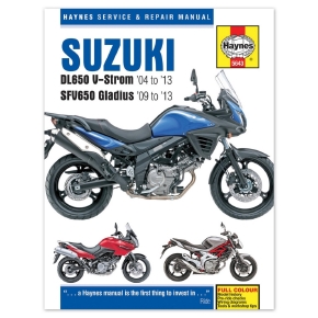 Haynes Manuel du Suzuki DL650 V-Strom et SFV650 Gladius
