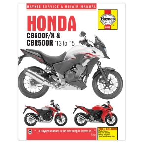 Haynes Manuel du Honda CB500F/X et CBR500R