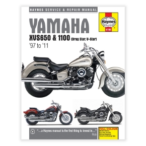 Haynes Manuel Yamaha XV650/V-Star 1100