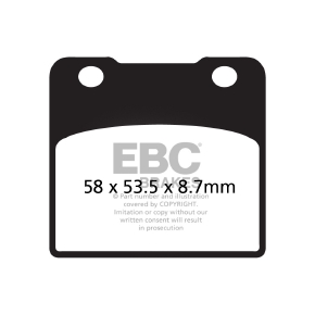 EBC Plaquette de frein V-Pad