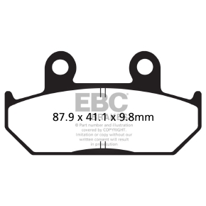 EBC Plaquette de frein V-Pad
