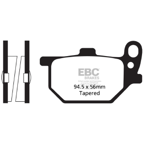 EBC Plaquette de frein V-Pad