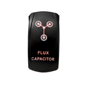 QuakeLed Interrupteur Flux Capacitor DEL