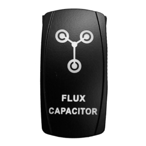 QuakeLed Interrupteur Flux Capacitor DEL