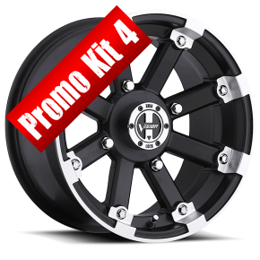 Promo 4 Vision Wheel 393 LOCK OUT Noir Machiné