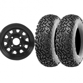 Ensemble 4 Maxxis Workzone et 4 jantes ITP