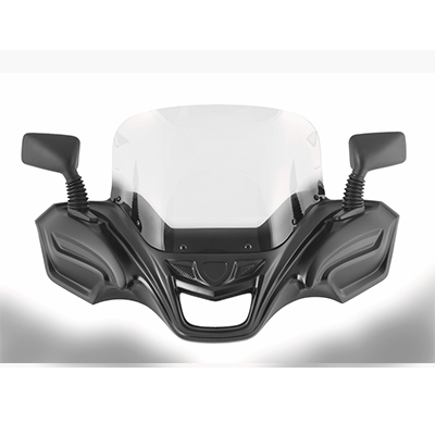 YAMAHA GRIZZLY 700 NOIR MAT  (POUR VTT CAMO)