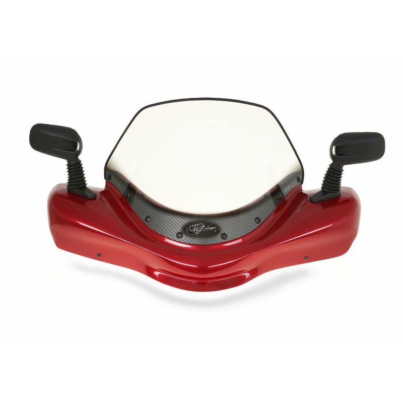 Kingquad 500 power stering Rouge Brossé