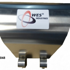 Support aluminium pour coffre VTT Polaris 2 places